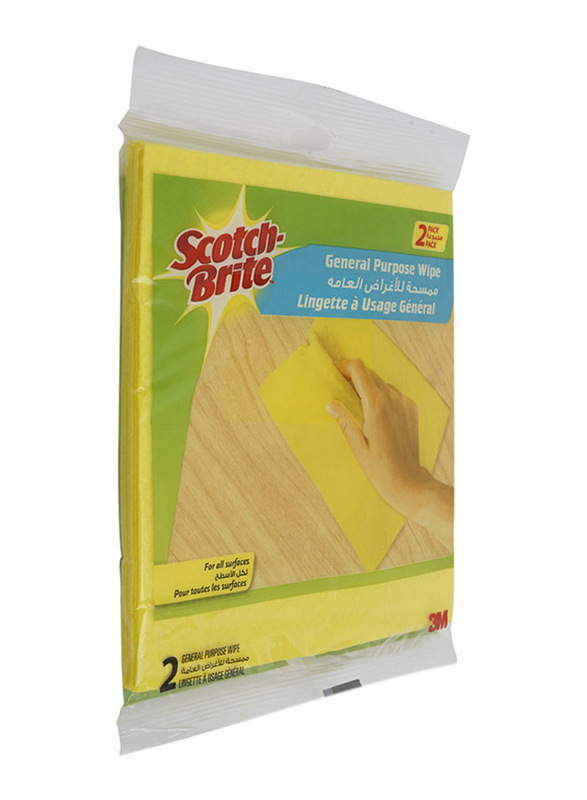 

Scotch Brite General Purpose Wipes, 2 Pieces