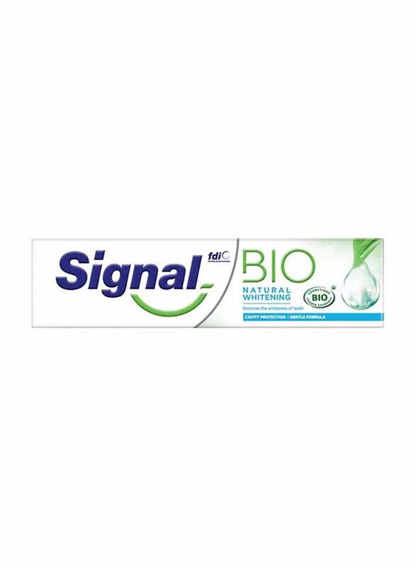 

Signal Bio Natural Whitening Toothpaste - 75ml