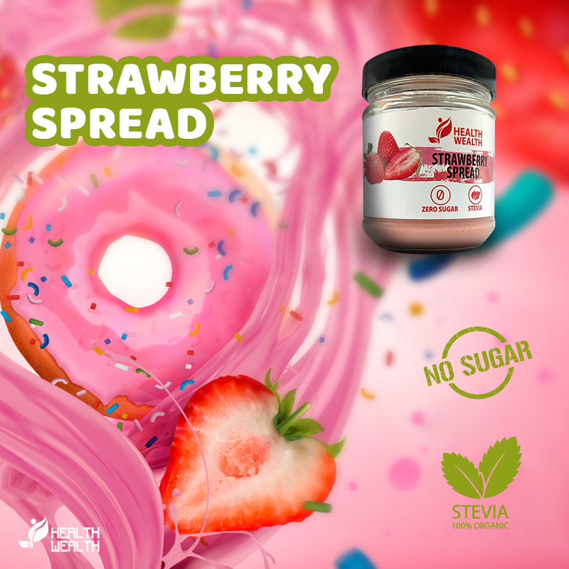 Health Wealth Sugar Free Strawberry Spread, 200g