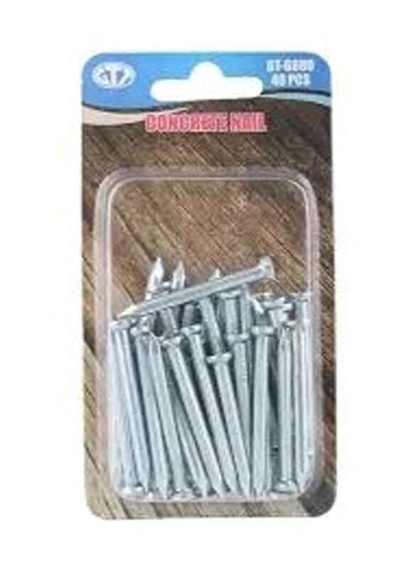 

Gtt 40-Piece Concrete Nail, Silver
