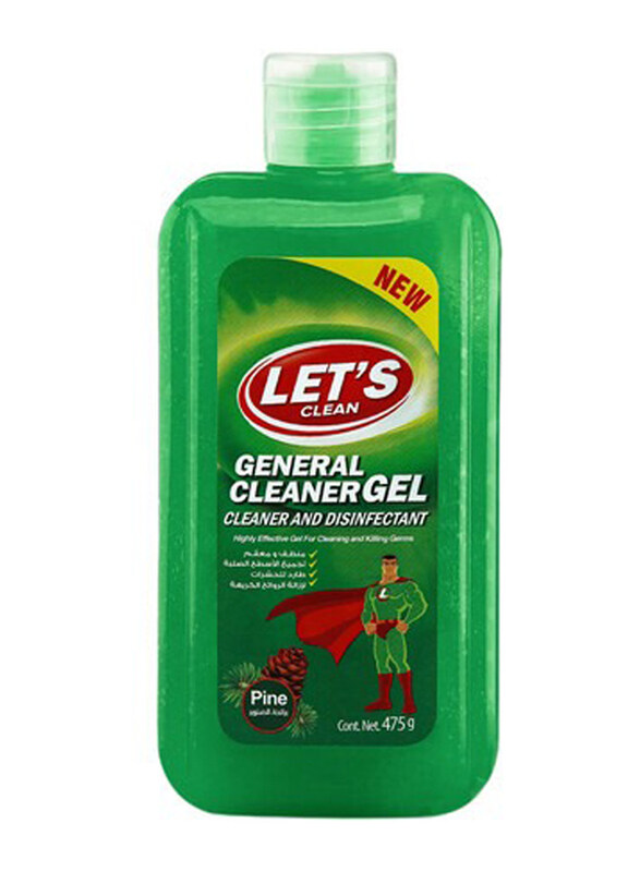 

Let's Clean General Gel Cleaner & Disinfectant Pine, 475gm