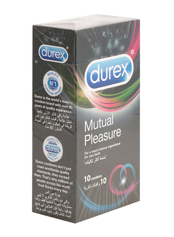 Durex Mutual Pleasure Condom - 10 Pieces