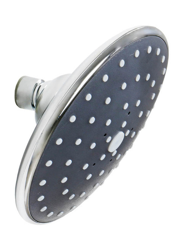 Verkk 16cm Round Top Shower Head, Silver