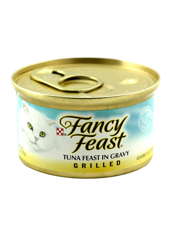 

Fancy Feast Tuna Feast in Gravy Wet Cat Food, 85 grams