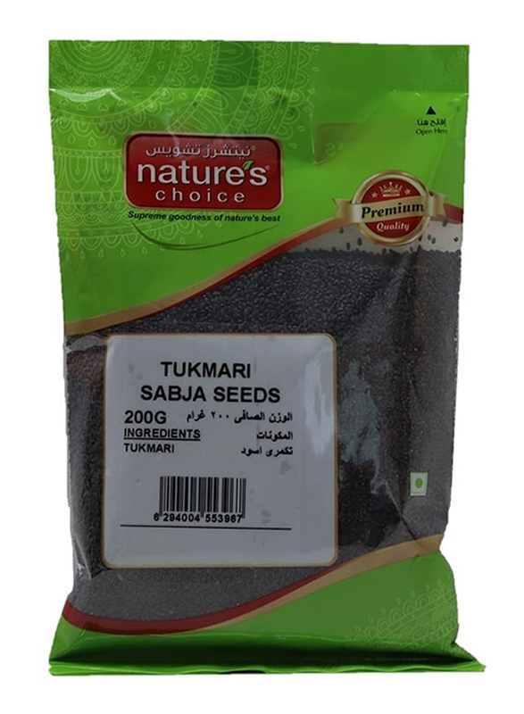 Nature's Choice Na Choice Tukmari Sabja Seeds, 200g
