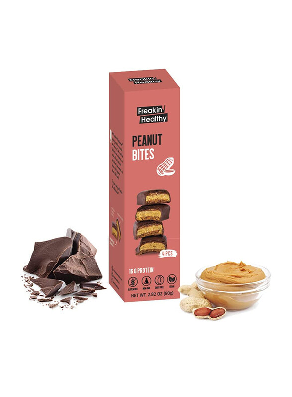 

Freakin Healthy Peanut Butter Bites, 80g