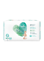 Pampers Pure Protection Diapers, Size 2, 4-8kg - 39 Count