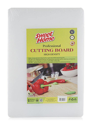 Sweet Home Cutting Board, White