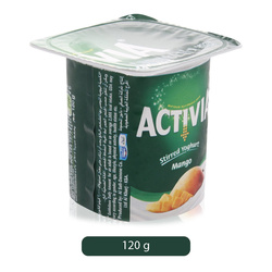 Activia Mango Yoghurt, 120 gram