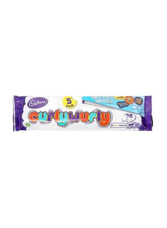 

Cadbury Curly Wurly Chocolate, 5 x 21.5g