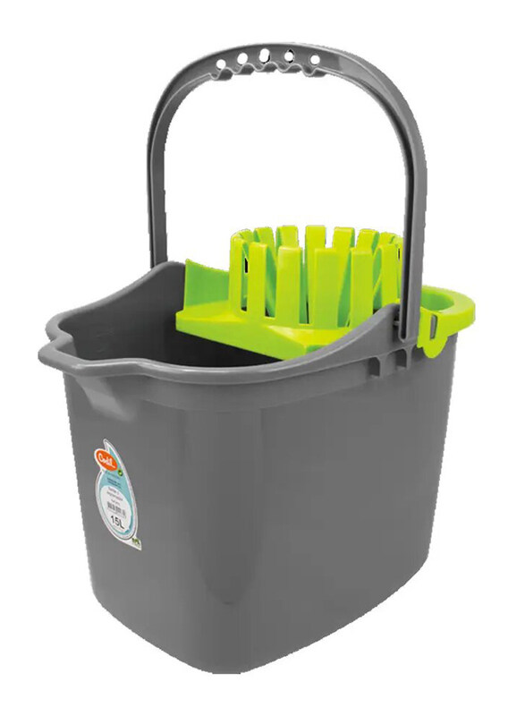

Codil Bucket 15+Wringer Mop, Grey/Green