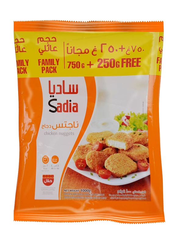 Sadia Chicken Nuggets, 750g + 250g