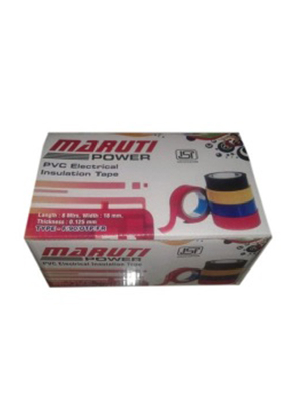 Maruti Electrical Insulation Pvc Tape, 2 M X 70 mm, Multicolour