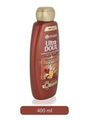 Garnier Ultra Doux Healing Castor and Almond Oil Shampoo for All Hair Types, 400ml