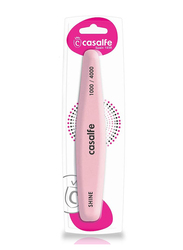 Casalfe 1000/4000 Shine Buffer Blister Nail File, Pink