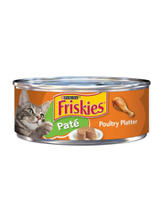 Purina Friskies Pate Poultry Platter Wet Cat Food, 156 grams