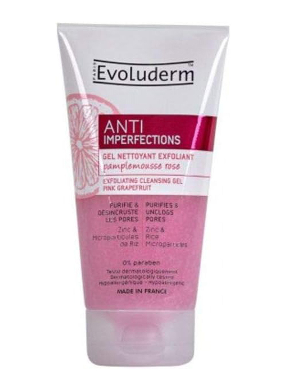 Evoluderm Anti Imperfections Exfoliating Cleansing Gel, 150ml