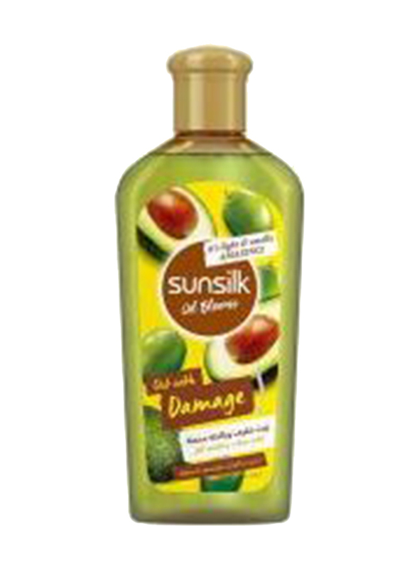 Sunsilk Oil Blooms Damage Control Olive & Avocado Hair Oil for Damage Hair, 250ml
