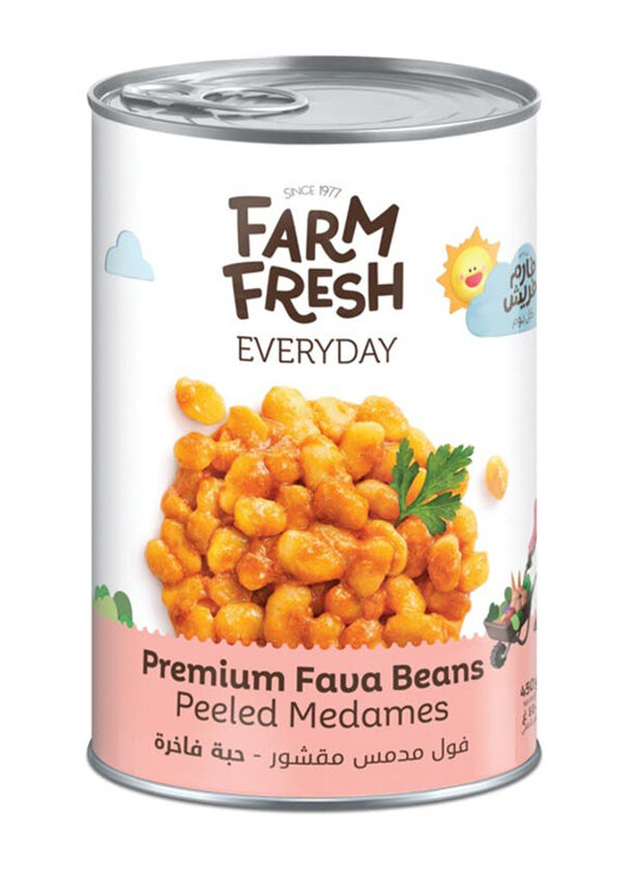 

Farm Fresh Peeled Medammas, 450g