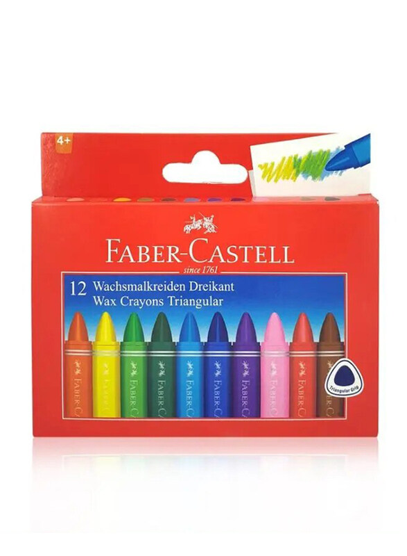 

Faber-Castell Triangular Wax Crayons, 90mm 11