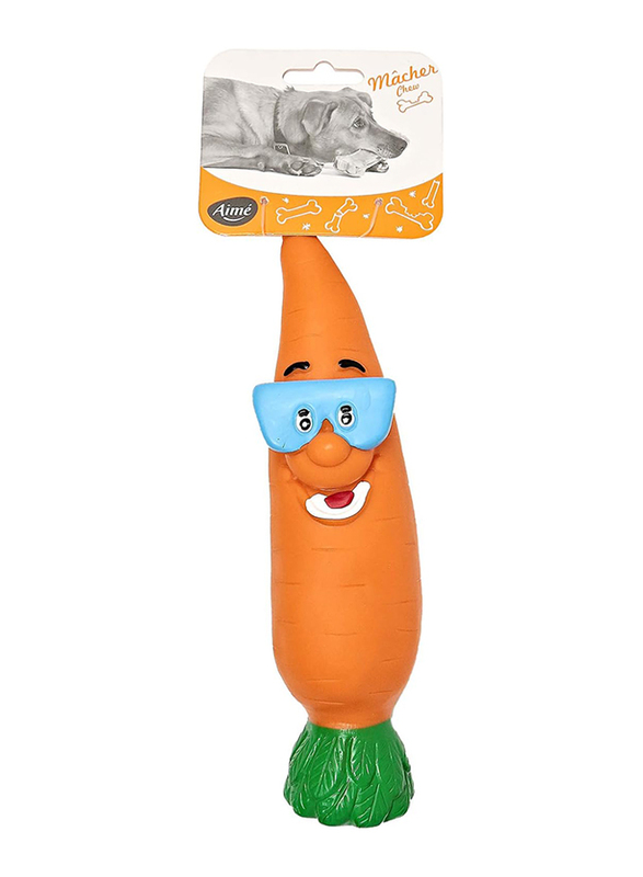 Agrobiothers Carrot Vinyl Toy, 24cm, Multicolour