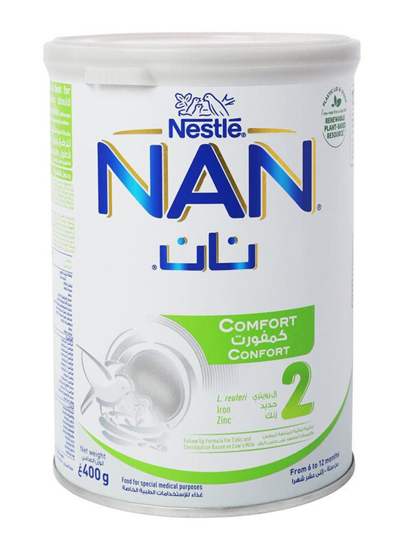 

Nestle Nan Comfort 2 Follow Up Infant Milk Formula, 6-12 Months, 400g