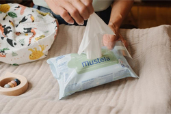 Mustela 25 Piece Baby Cleansing Wipes for Kids