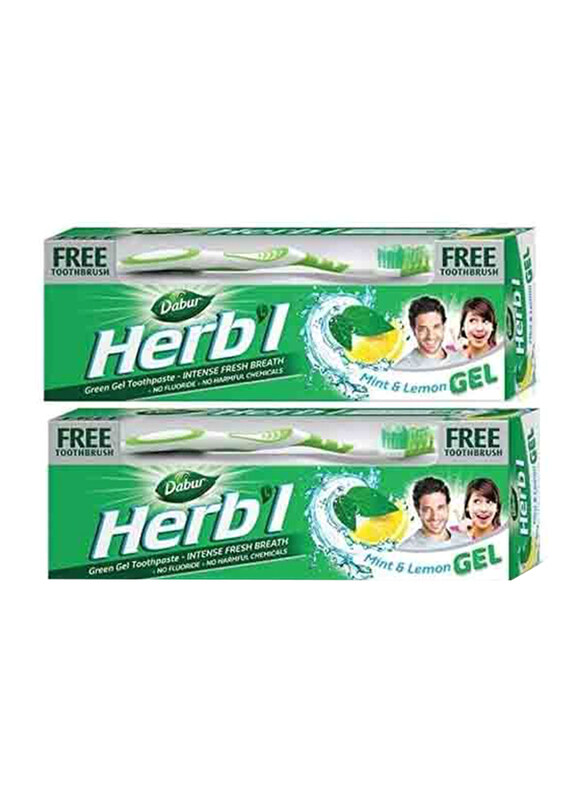 

Dabur Herbal Fresh Gel Toothpaste, 2x150gm