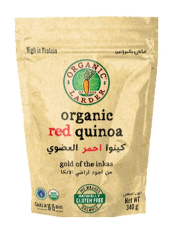 

Organic Larder Red Quinoa - 340g