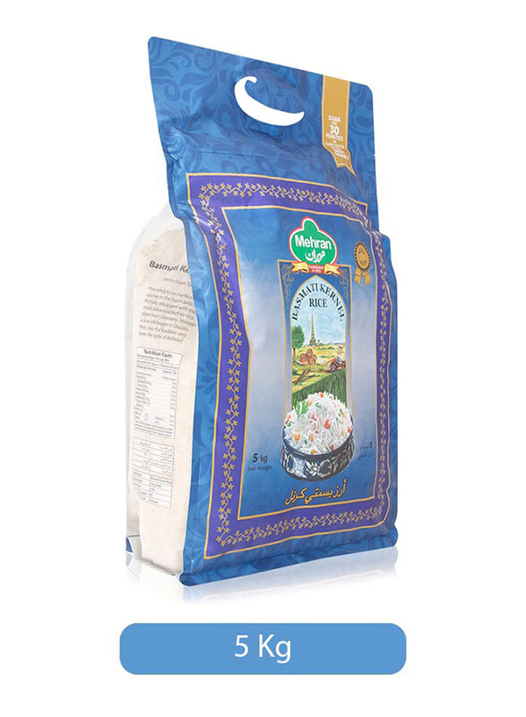 

Mehran Gold Basmati Rice, 5 Kg