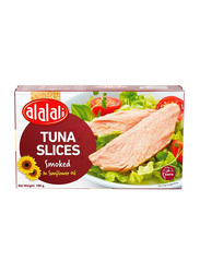 Al Alali Smoked Tuna Slices in Sunflower Oil, 100g