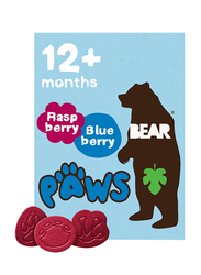 Bear Raspberry & Blueberry Paws, 5 Piece x 20g
