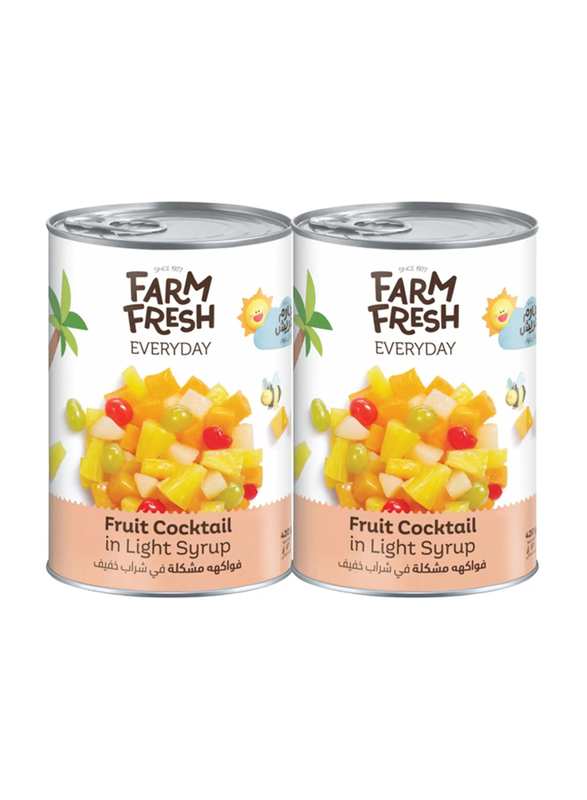 

Farm Fresh Fruit Cocktail in Syrup, 2 Pieces x 420g