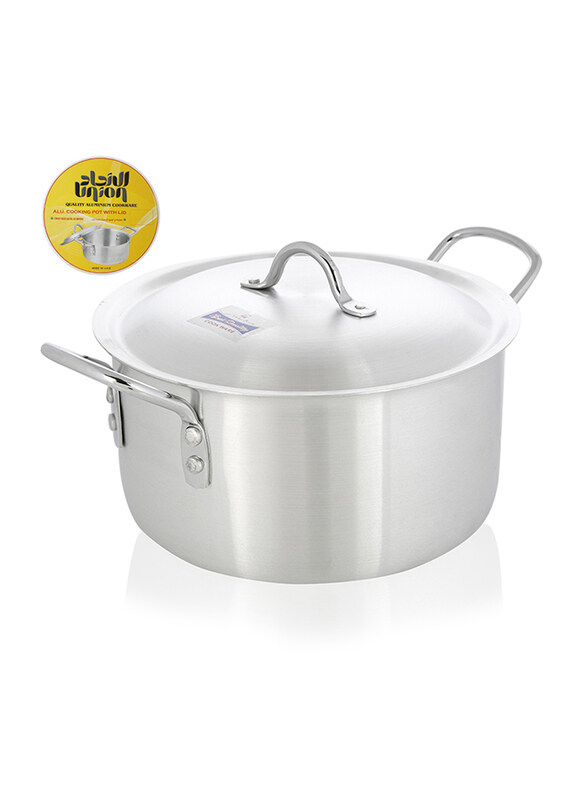 

Union 27cm Aluminium Round Casserole, with Lid, Silver