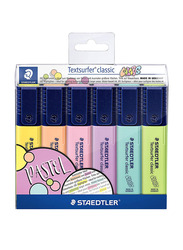Staedtler Textsurfer Highlighter Set, 6 Pieces, Multicolour
