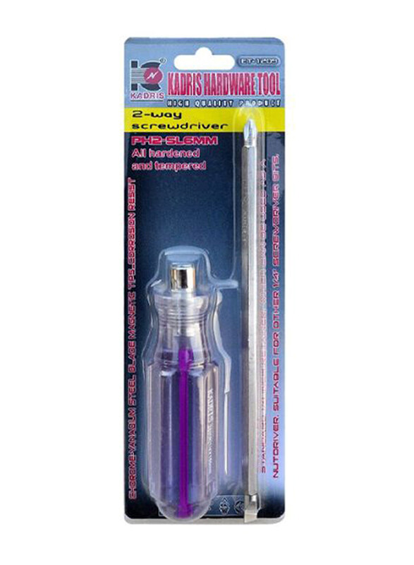 

Kadris 1/4-inch 2 Way Screw Driver, ET-1209, Multicolour