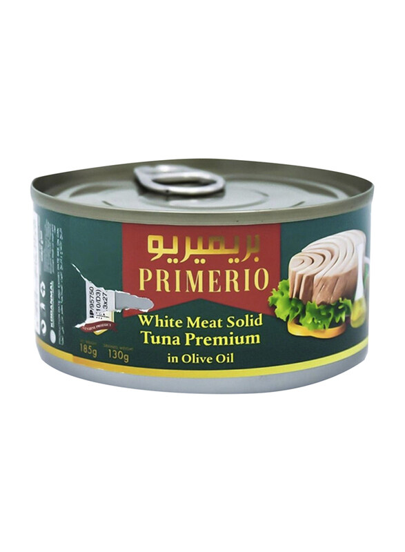 

Primerio White Meat Solid Tuna Premium in Olive Oil, 185g