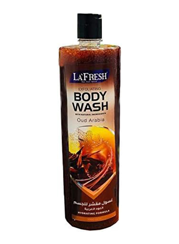 Lafresh Exfoliating Body Wash Oud Arabia, 1 Piece