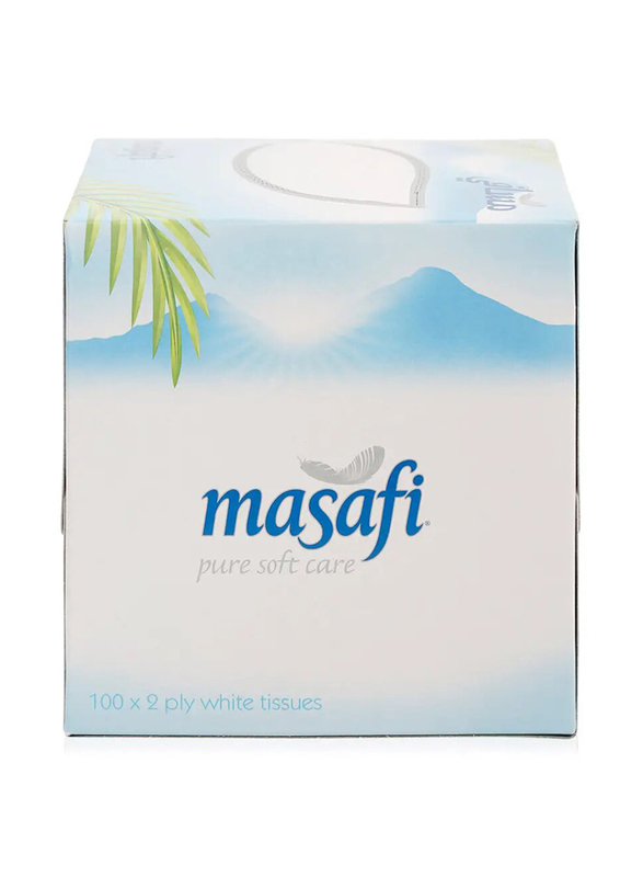 Masafi Pure Soft Care Tissues - 100 Pieces