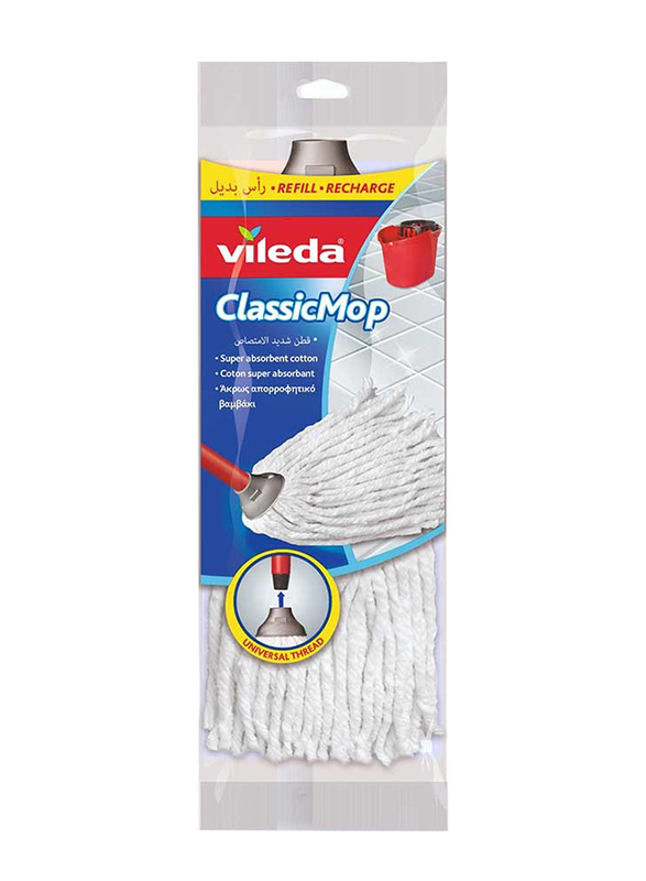 Vileda Classic Mop Cotton Floor Cleaning Mop Refill
