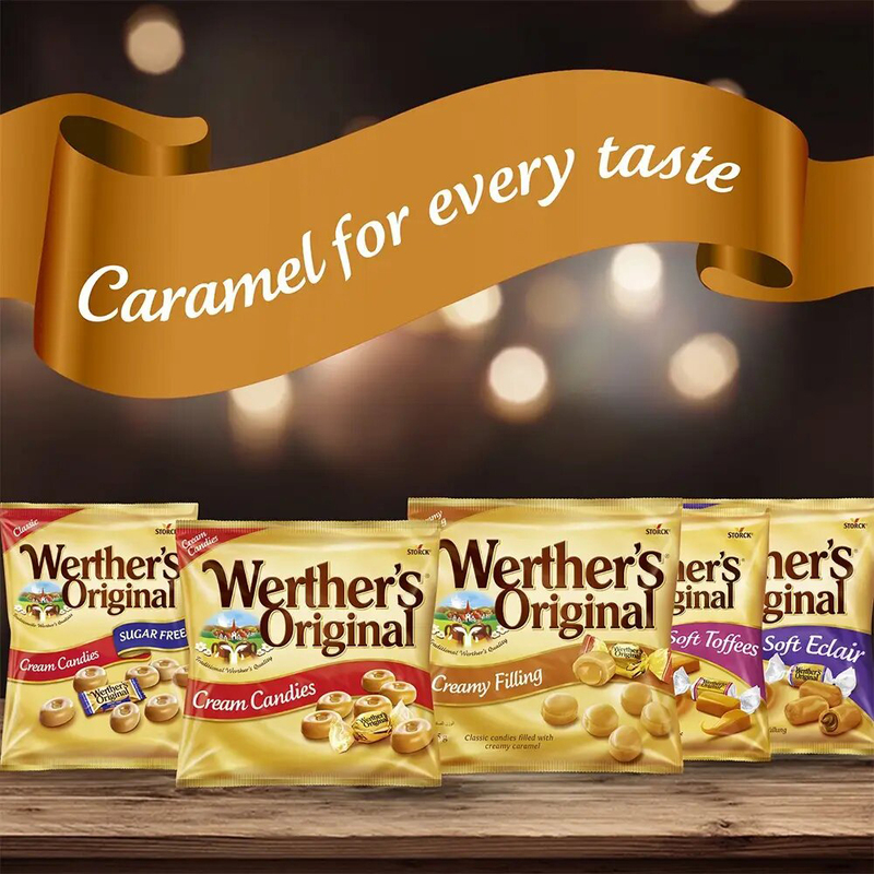 Storck Werther's Original Creamy Filling Candy - 125g