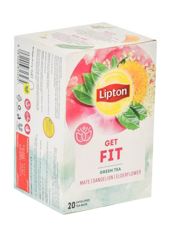 Lipton Get Fit Green Tea, 20 x 1.5g