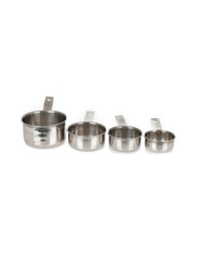 Pmt 4-Piece Measuring Set, Silver