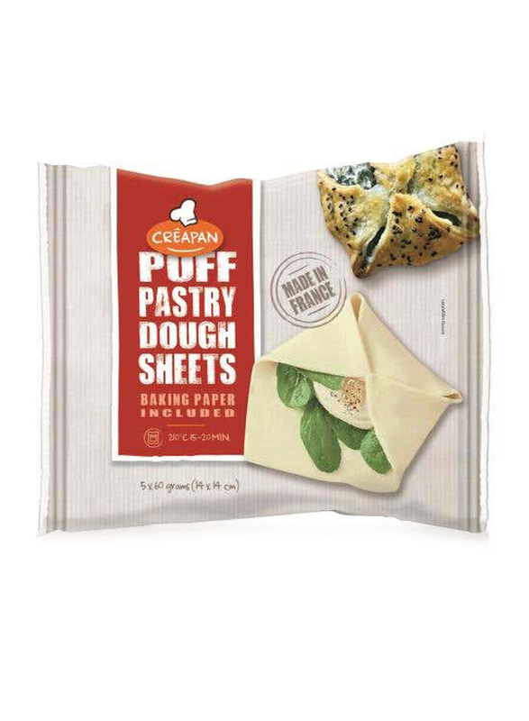 

Creapan Puff Pastry Sheets, 300g