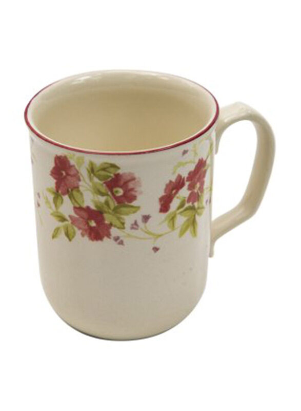 

Claytan 320ml Wild Rose Mug, Multicolour