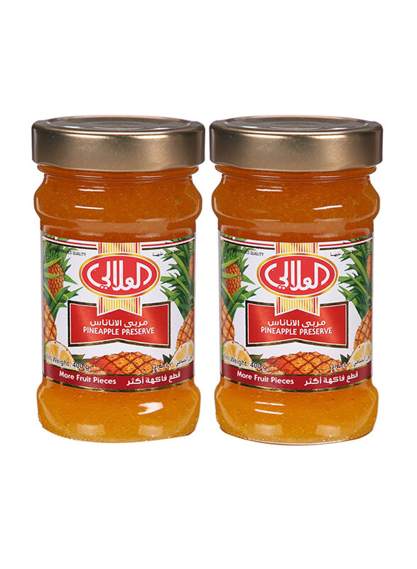 

Al Alali Pineapple Jam, Pack of 2 x 400g