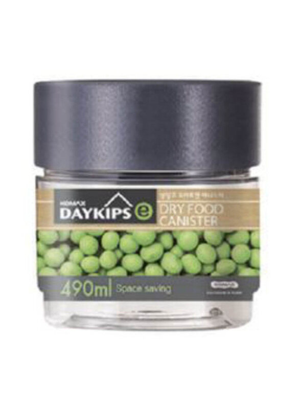 

Komax 490ml Daykips Kitchen Jar, Clear