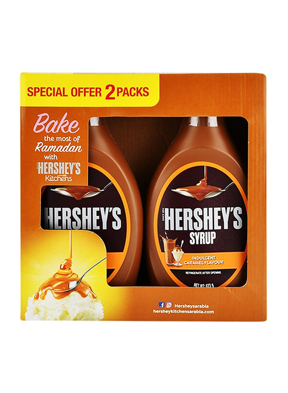 

Hersheys Hershey's Indulgent Caramel Flavour Syrup, 2 x 623 g