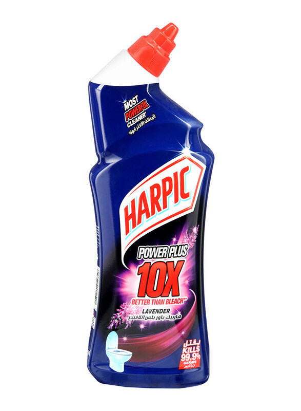 

Harpic Power Plus 10x lavender Most Powerful Toilet Cleaner, 1 Litre