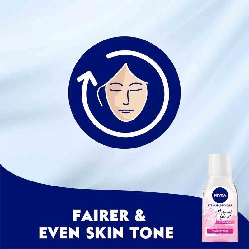 Nivea Face Twin Fairness Eye Makeup Remover - 125 ml